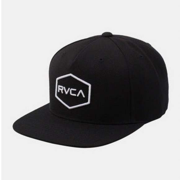 RVCA. Commonwealth Snapback Hat. Like New. - Picture 2 of 8